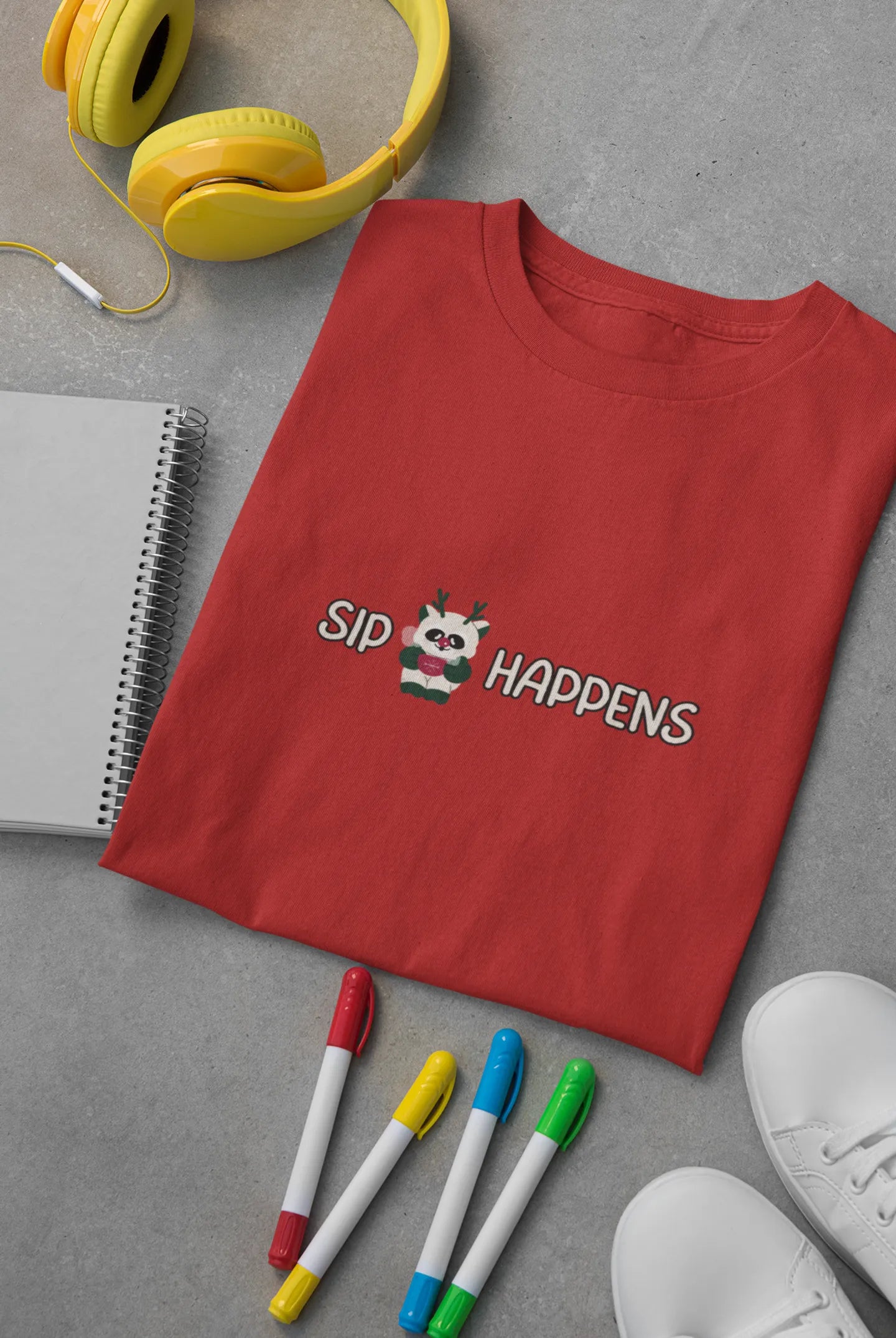 "SIP Happens" | Women’s Coffee Lovers T-shirt