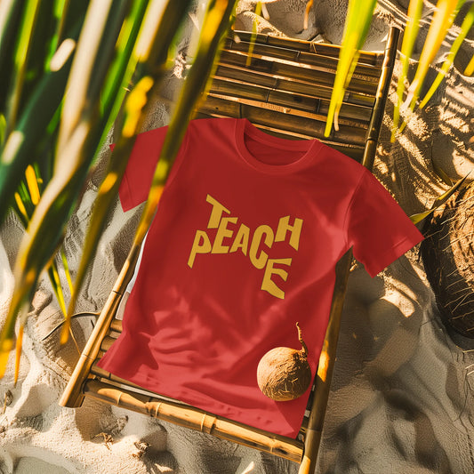 "Teach Peace" | Men’s Motivational T-shirt