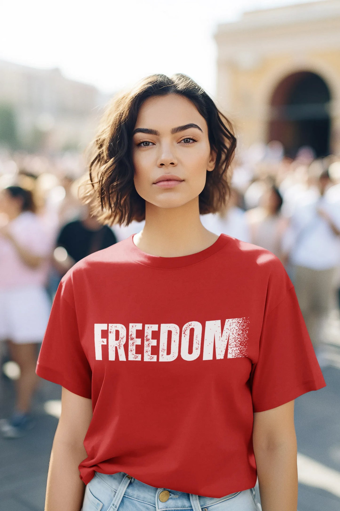 "Freedom" |Women’s Motivational T-shirt