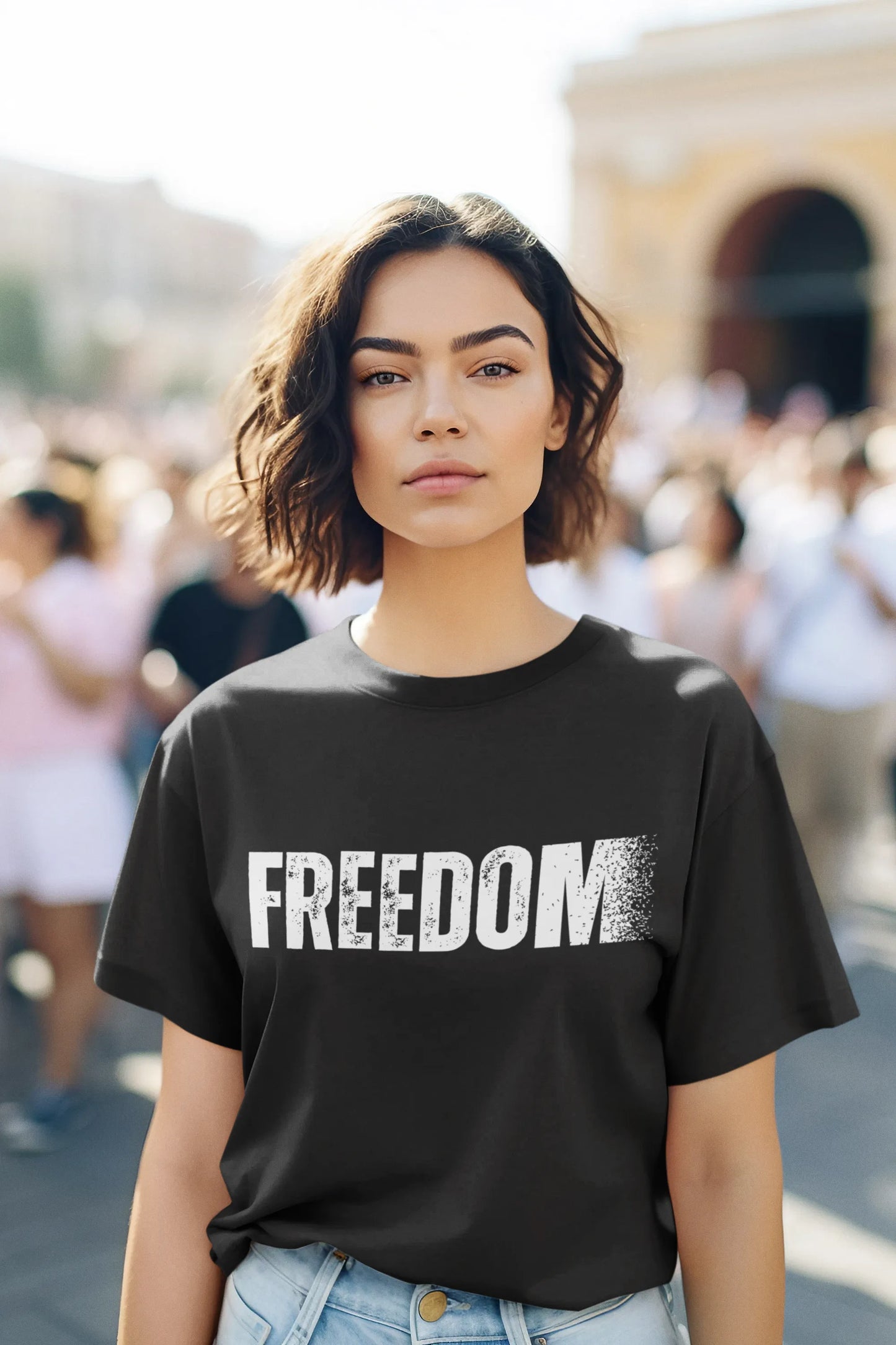 "Freedom" |Women’s Motivational T-shirt