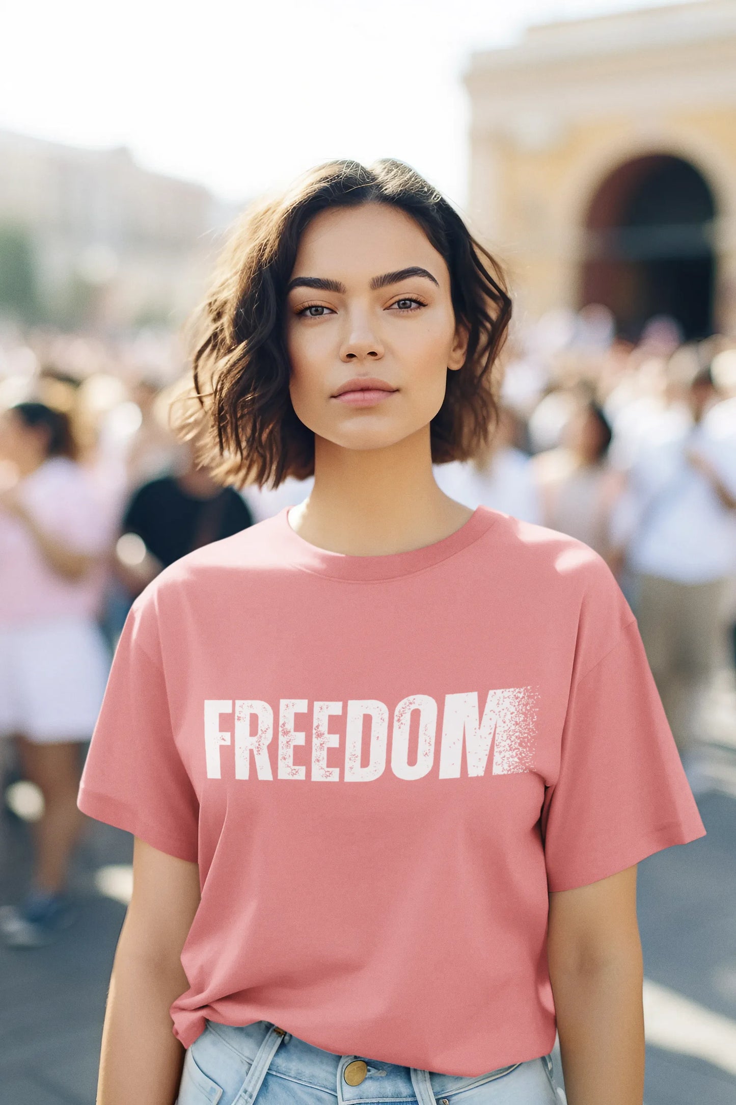 "Freedom" |Women’s Motivational T-shirt