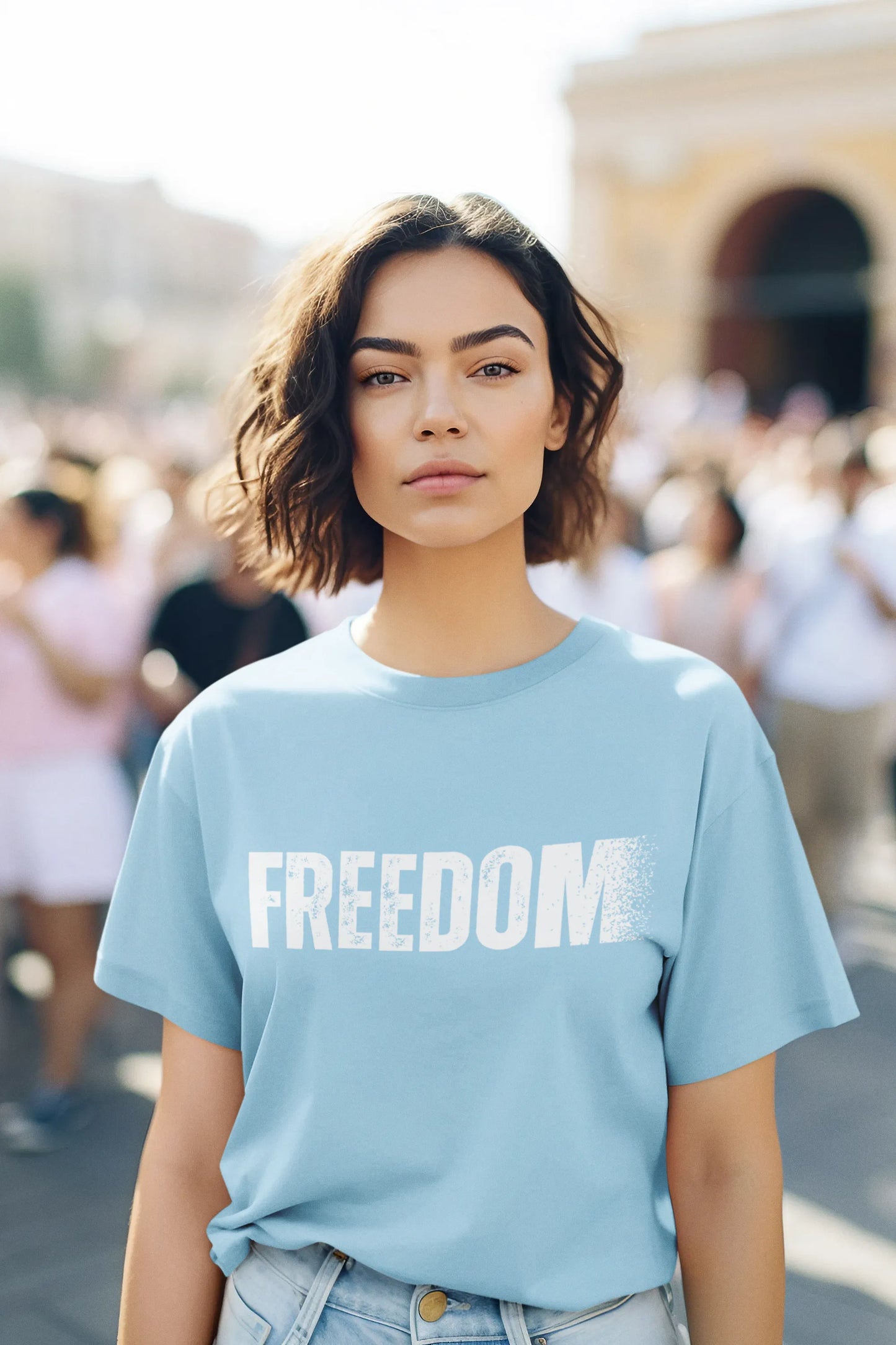 "Freedom" |Women’s Motivational T-shirt