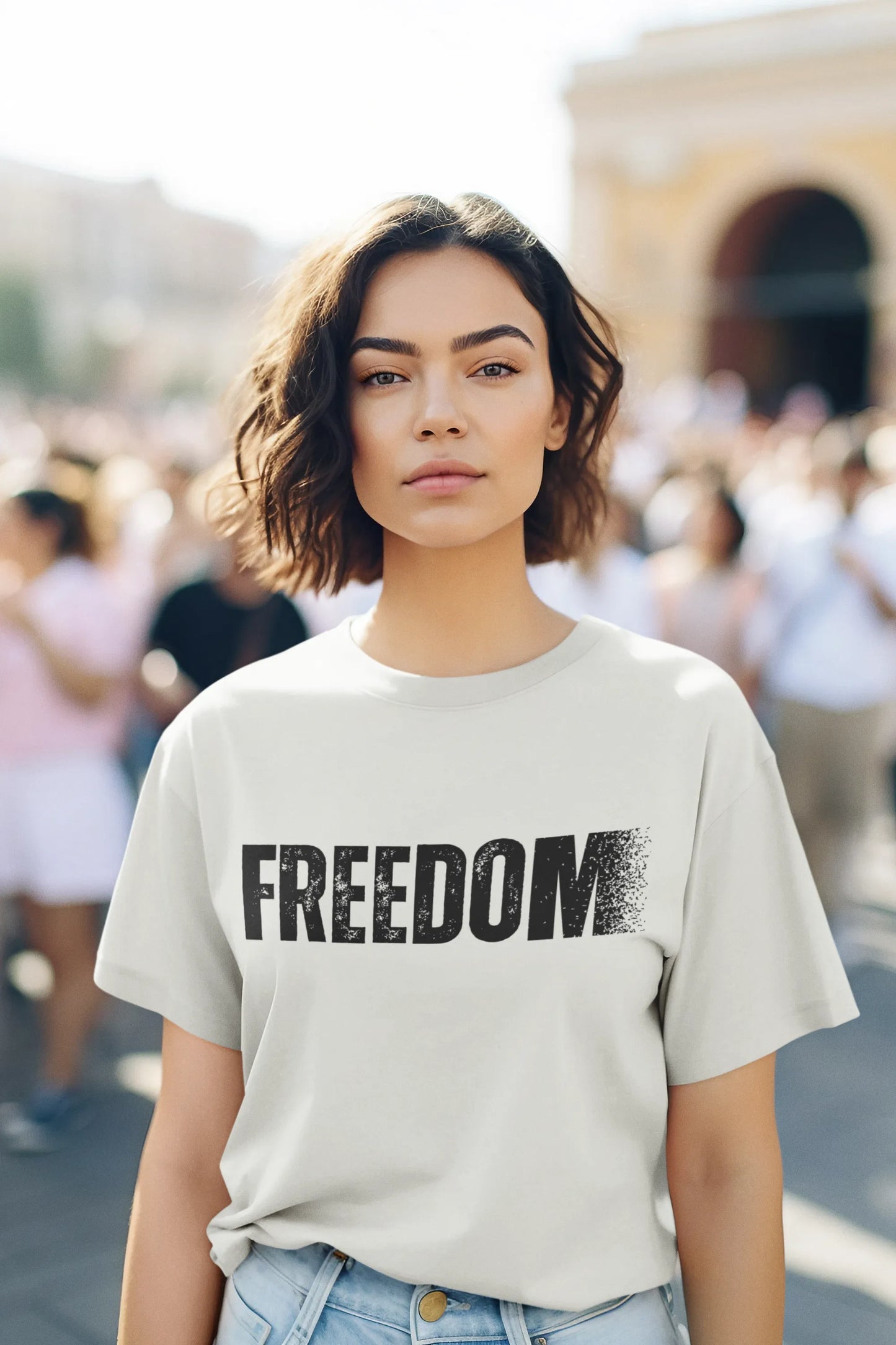"Freedom" |Women’s Motivational T-shirt