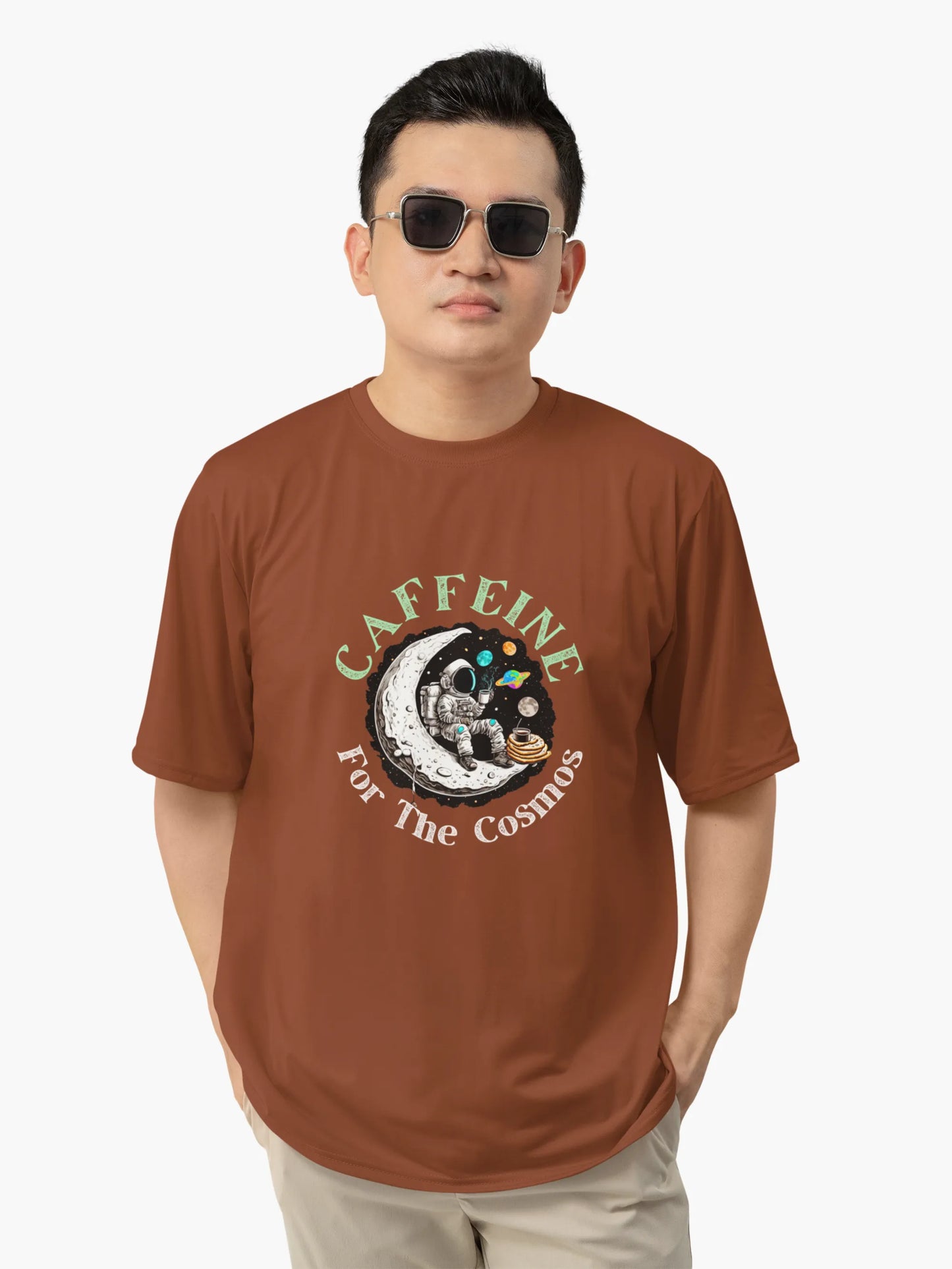"Caffeine For The Cosmos" | Men’s Coffee Lovers T-shirt