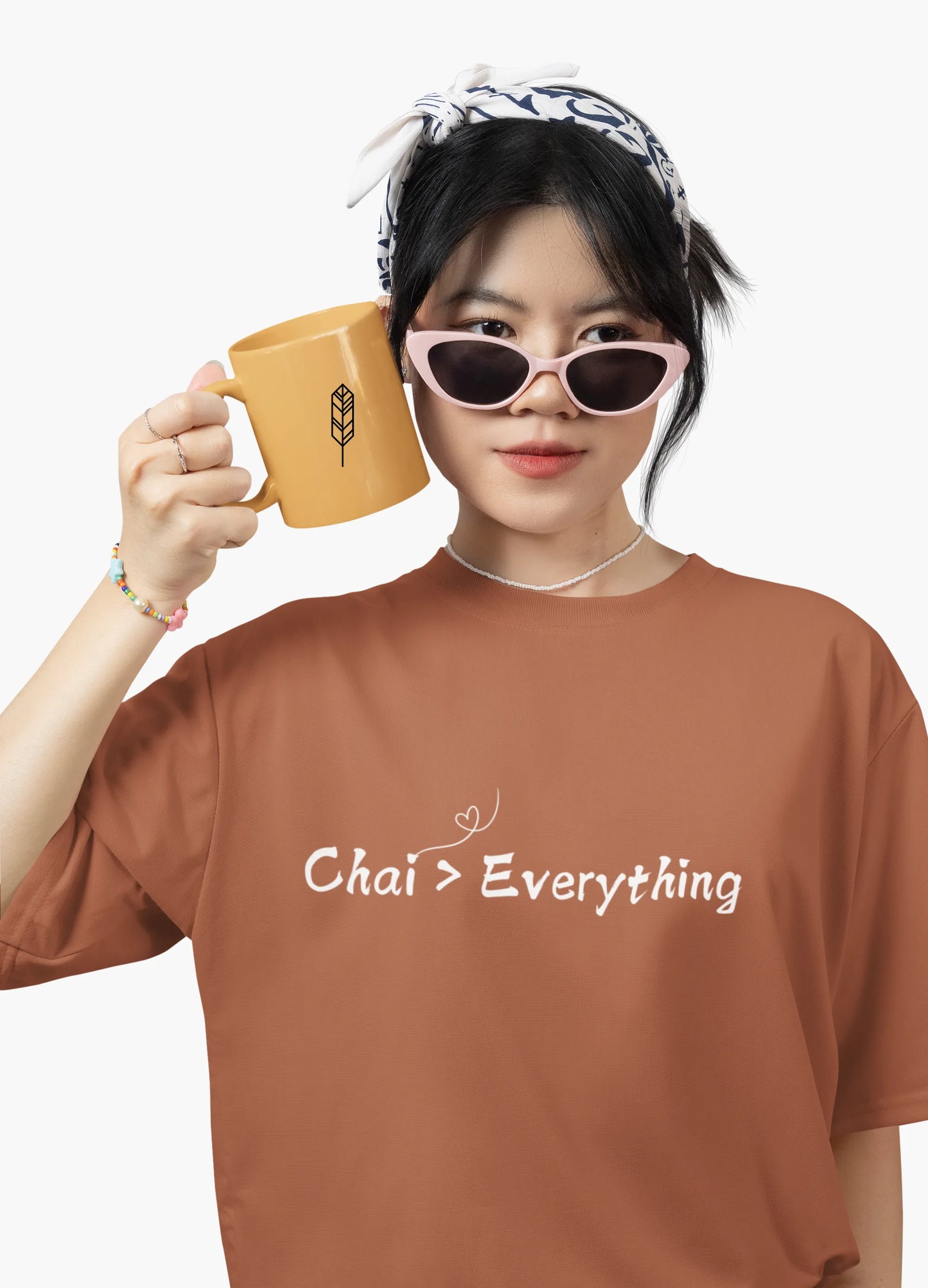 "Chai > Everything" | Women’s T-shirt for Tea Lovers
