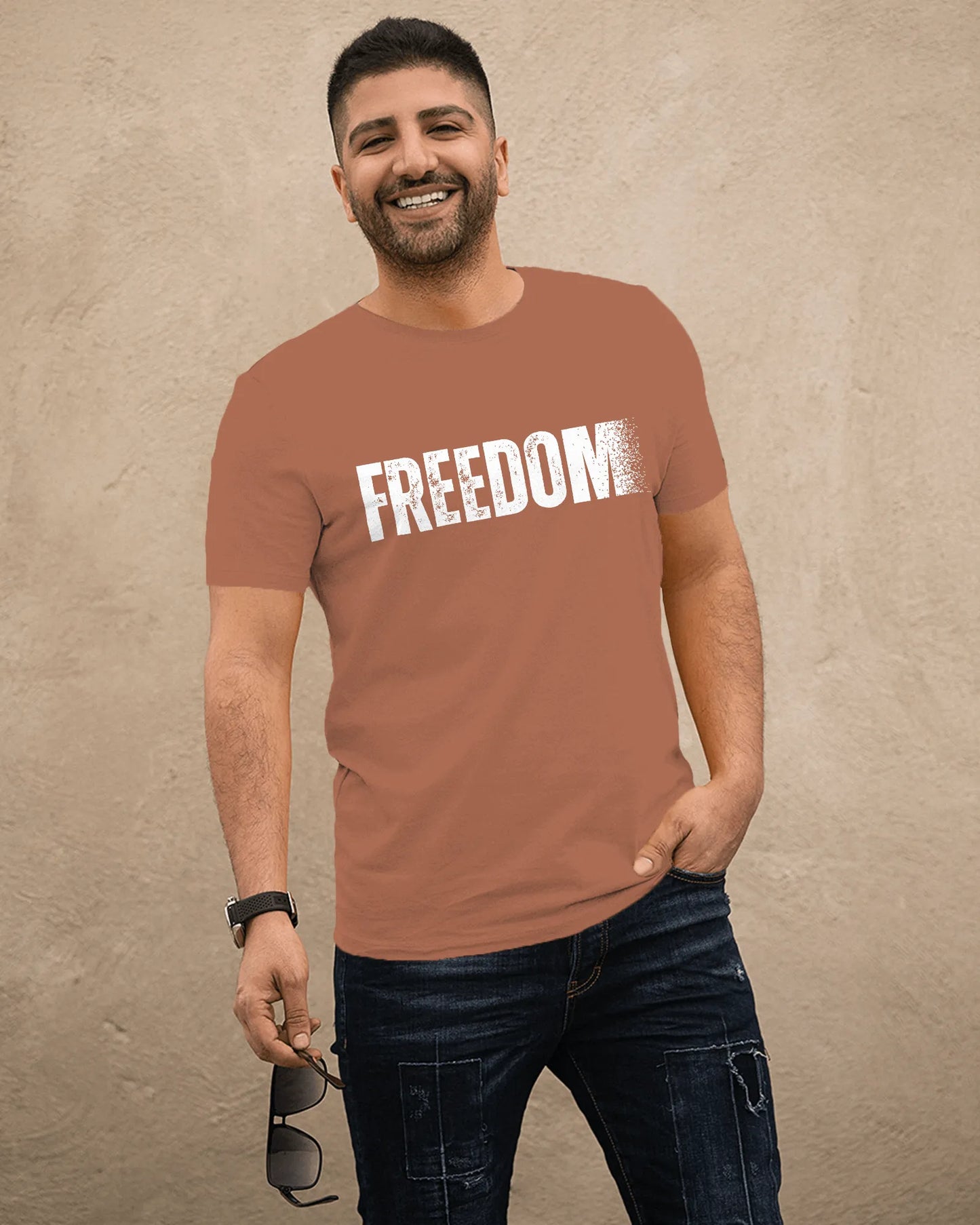 "Freedom" | Men’s Motivational T-shirt