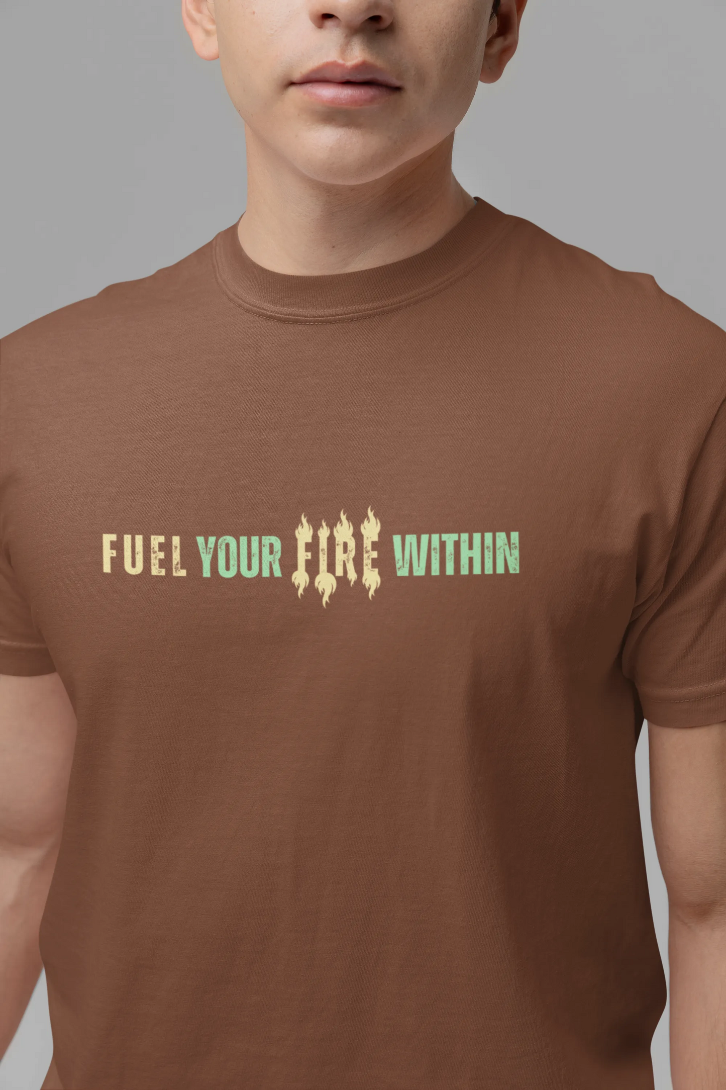 "Fuel Your Fire Within" | Men’s Motivational T-shirt
