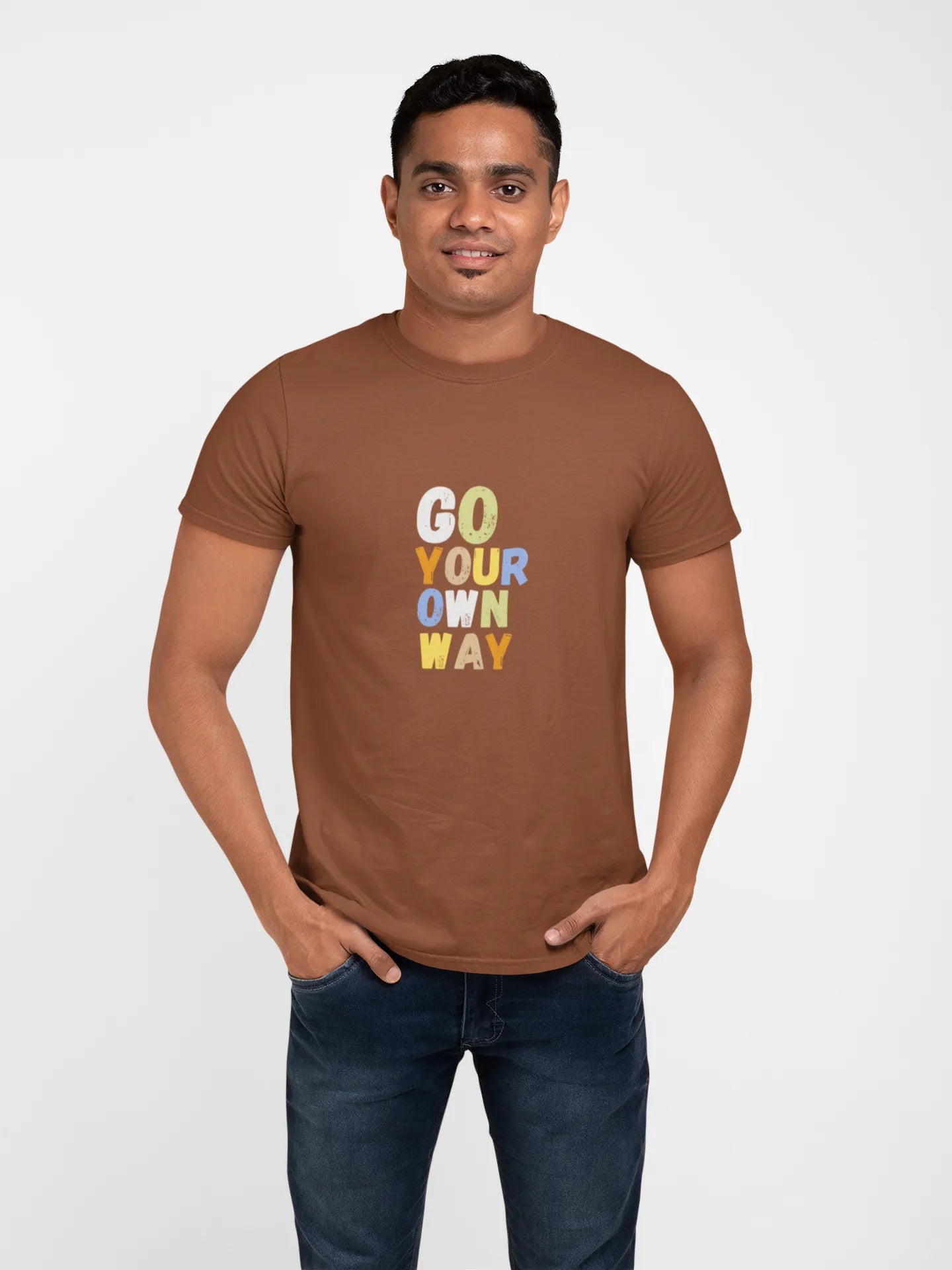 "Go Your Own Way" | Men’s Motivational T-shirt
