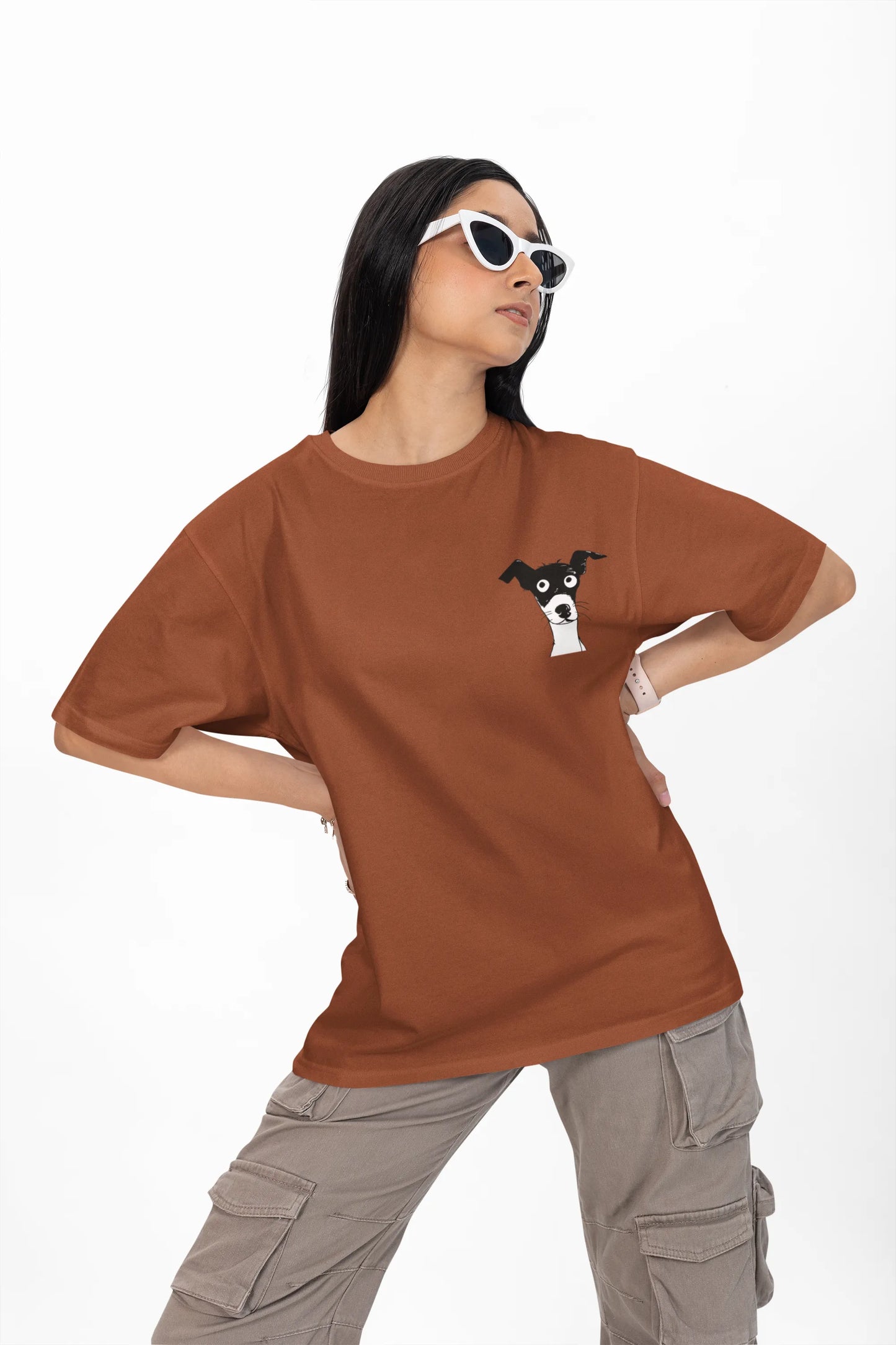 Made to Be Loved – Loyal Rescue Dog T-Shirt for Women