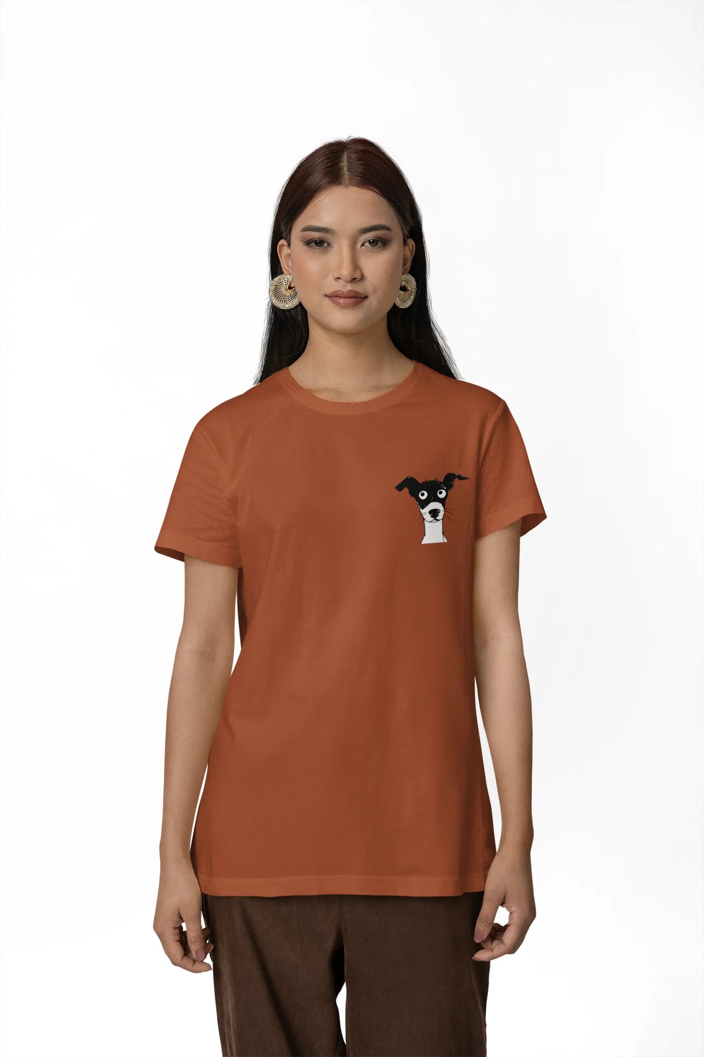 Made to Be Loved – Loyal Rescue Dog T-Shirt for Women