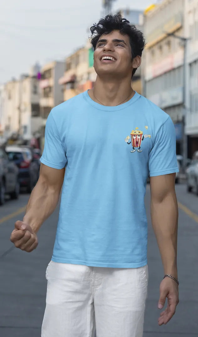 "Cartoon Movie Time Graphic T-Shirt – Fun Cinema Vibes Tee for Movie Lovers" | Men’s T-shirt for Cartoon Lovers