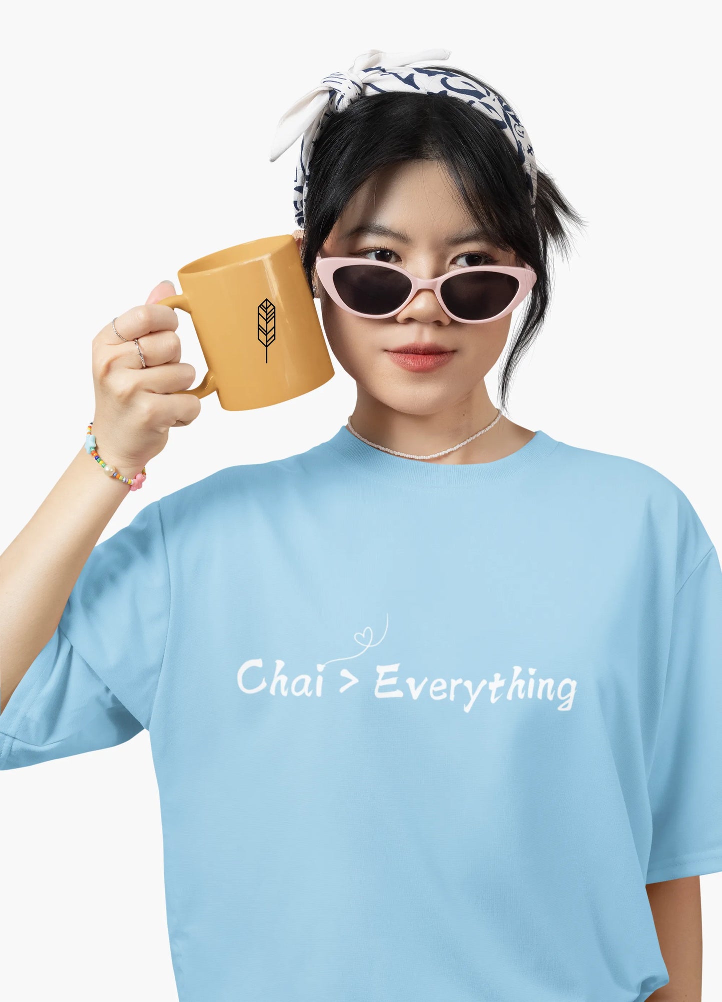 "Chai > Everything" | Women’s T-shirt for Tea Lovers