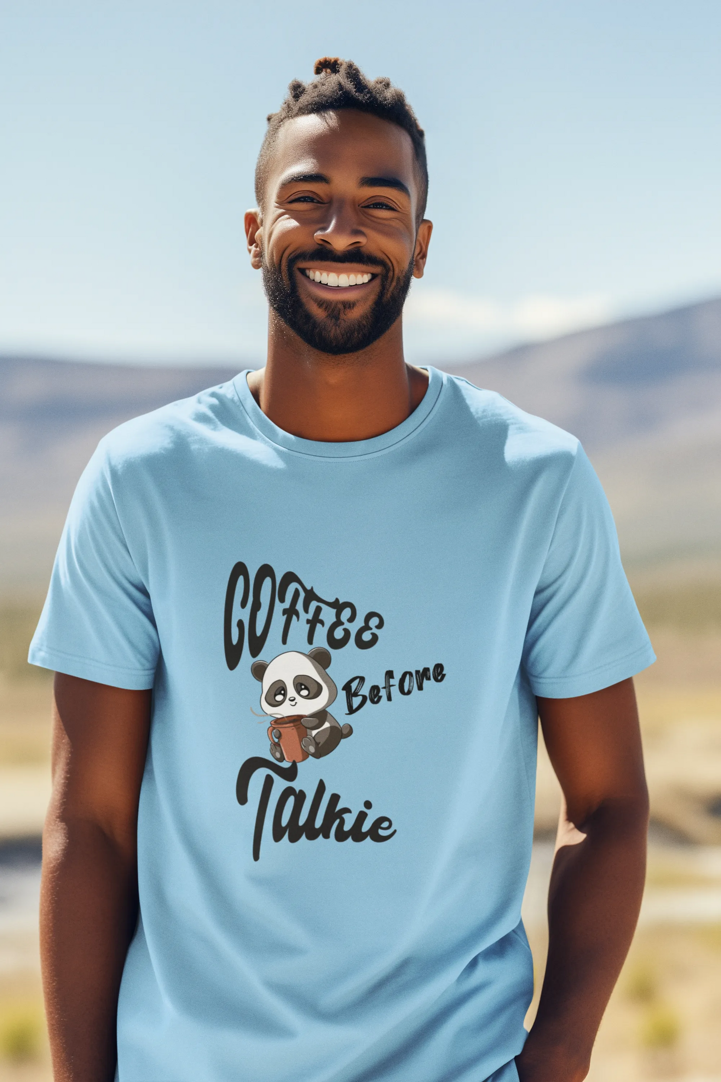 "Coffee Before Talkie" | Men’s Coffee Lovers T-shirt