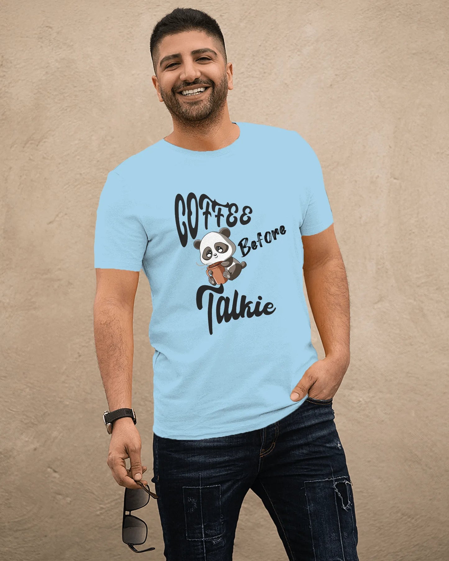 "Coffee Before Talkie" | Men’s Coffee Lovers T-shirt