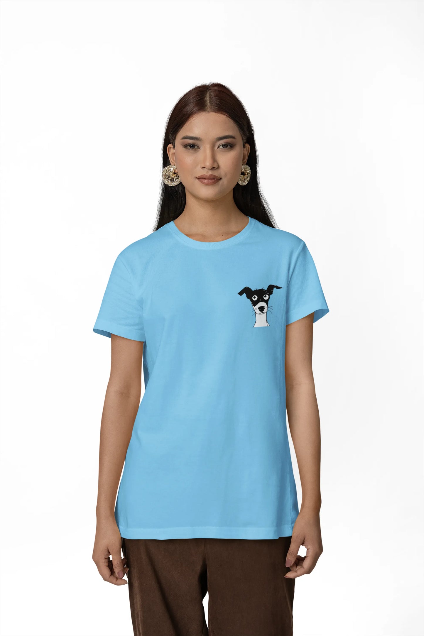 Made to Be Loved – Loyal Rescue Dog T-Shirt for Women