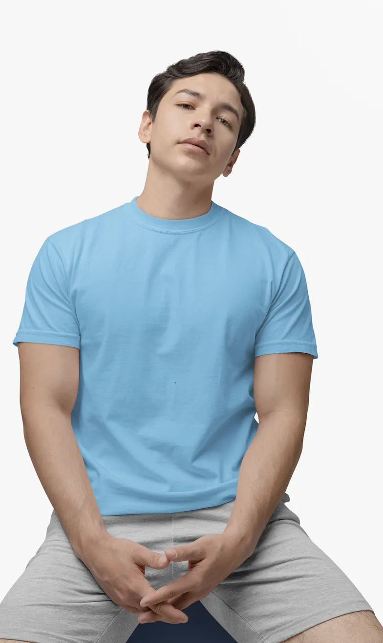 "S" - Men’s Regular Fit Solid T-shirt