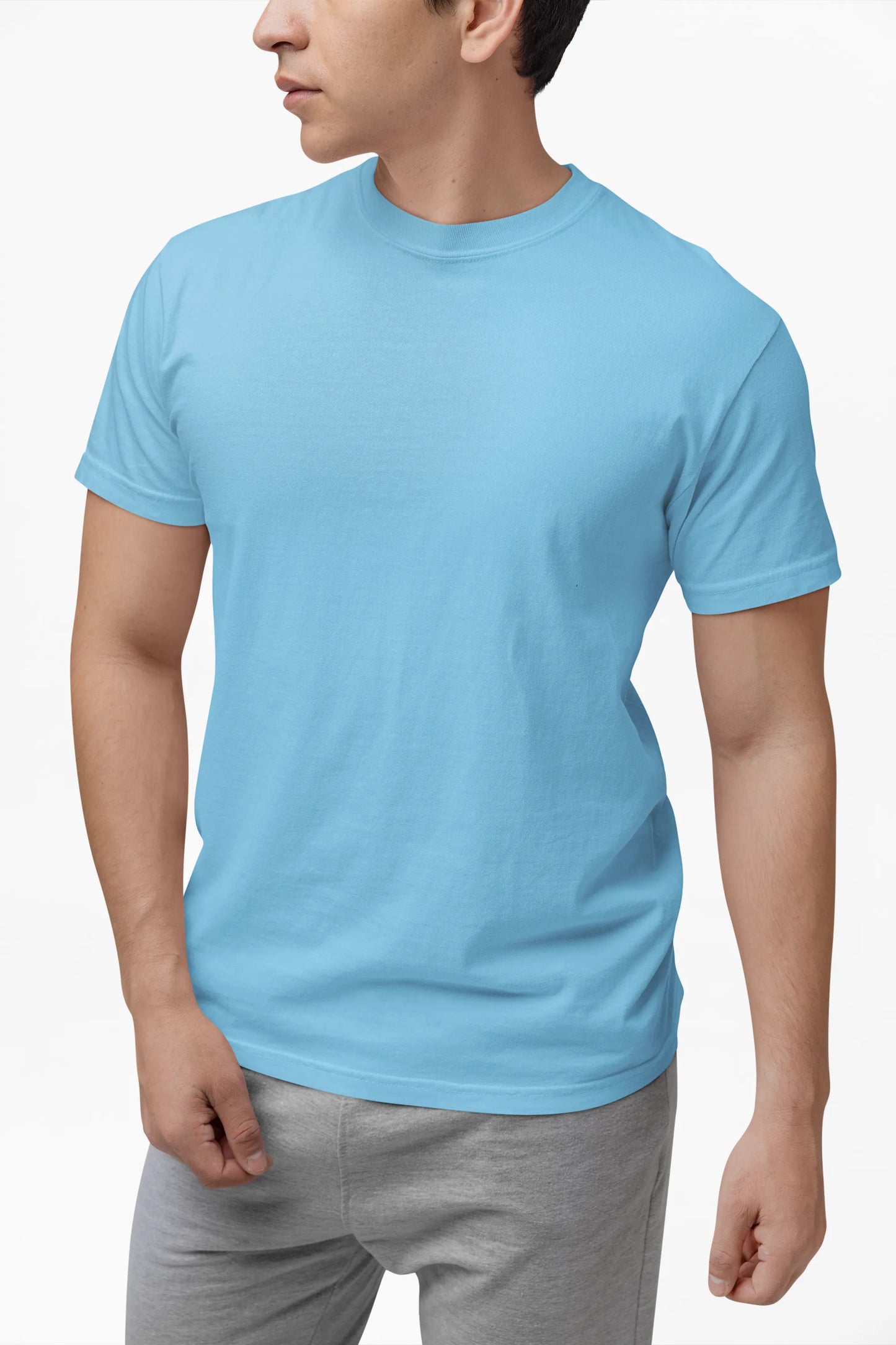 "S" - Men’s Regular Fit Solid T-shirt