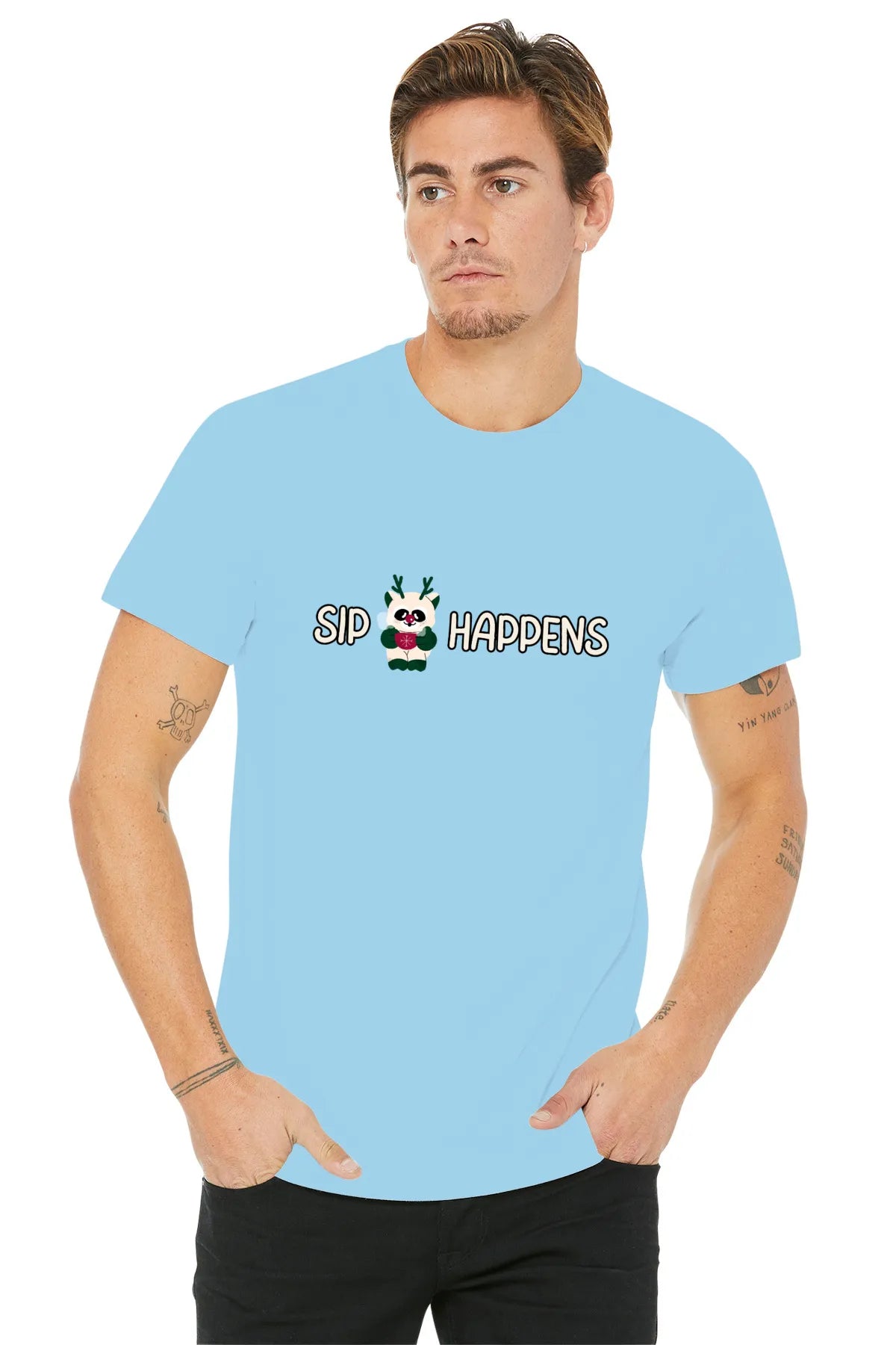 "SIP Happens" | Men’s Coffee Lovers T-shirt