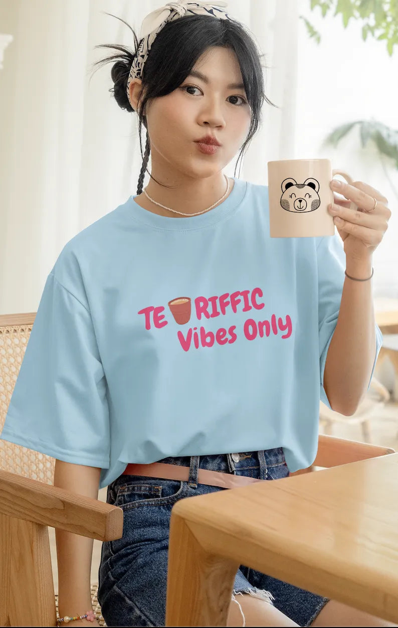 "Tea - Riffic Vibes Only" | Women’s T-shirt for Tea Lovers