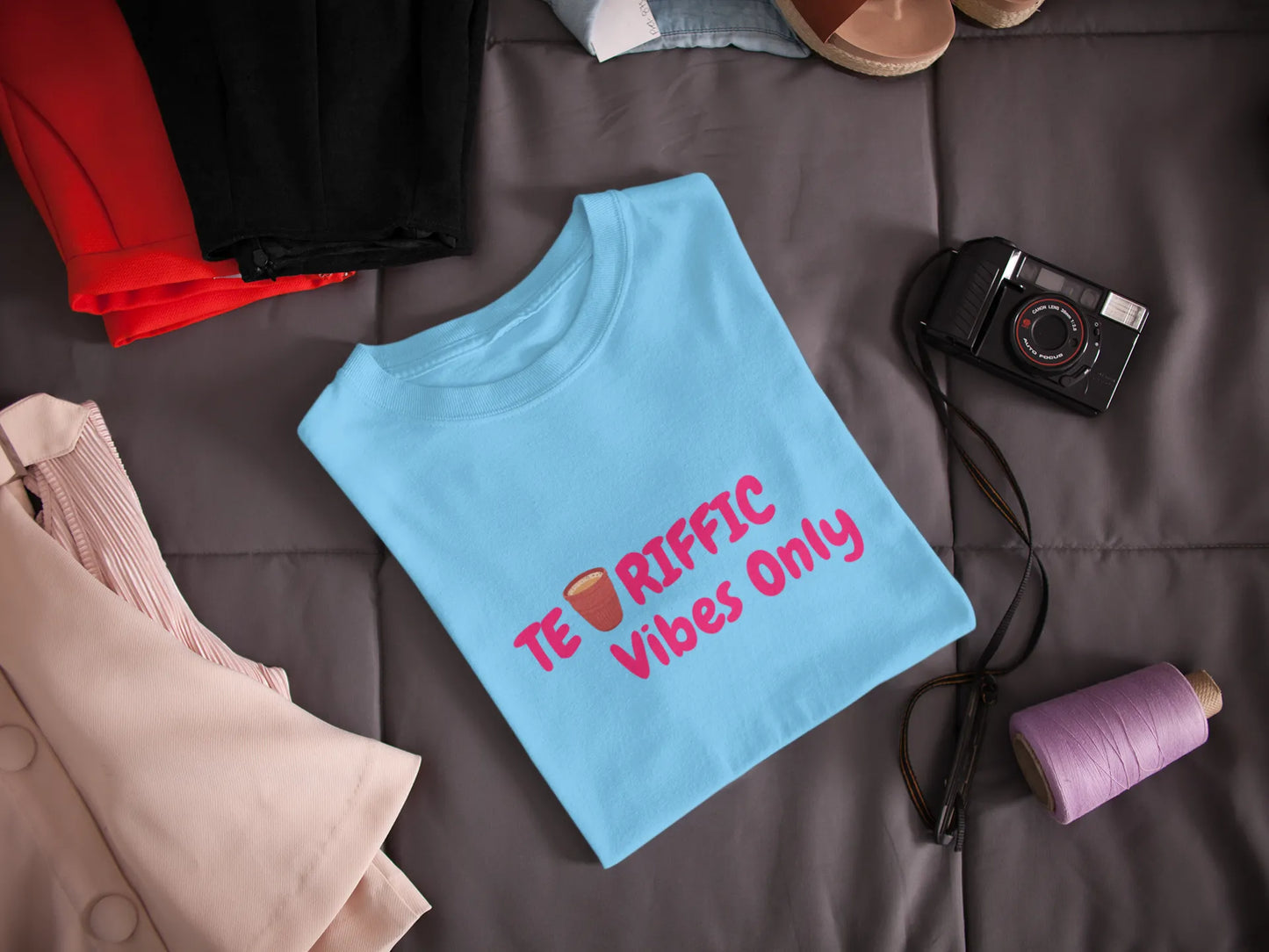 "Tea - Riffic Vibes Only" | Women’s T-shirt for Tea Lovers