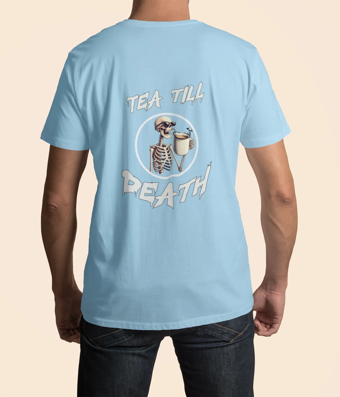 "Tea Till Death" | Men’s T-shirt for Tea Lovers