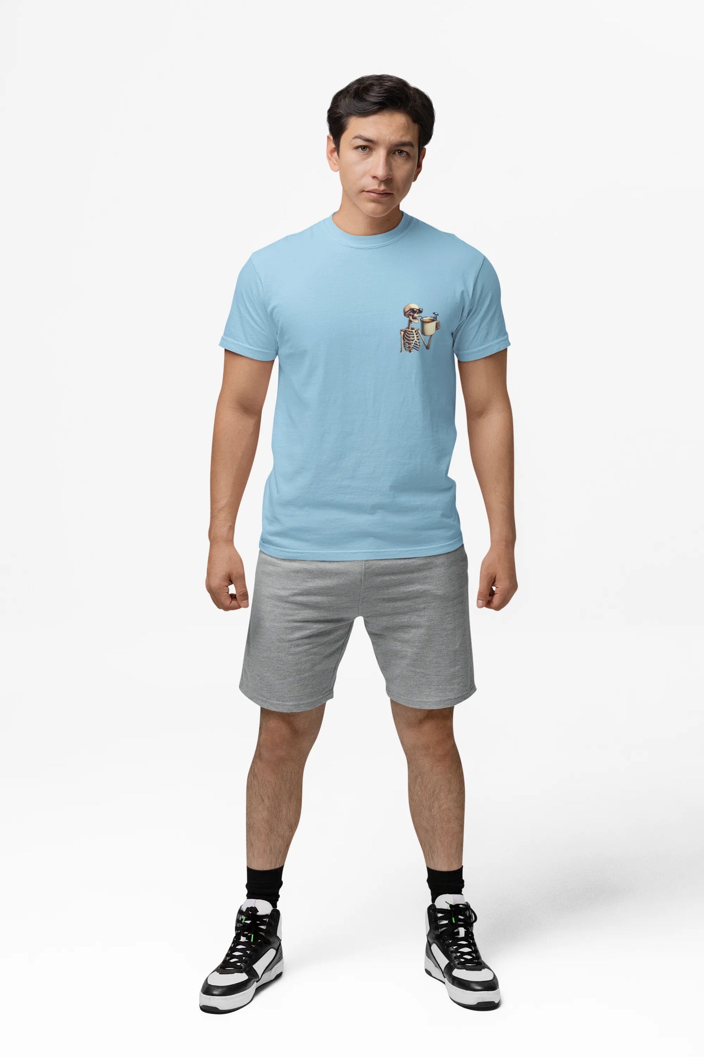 "Tea Till Death" | Men’s T-shirt for Tea Lovers