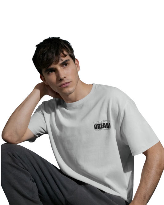 Stay True Dream Big | Men's Off-White T-shirt | Double Impact