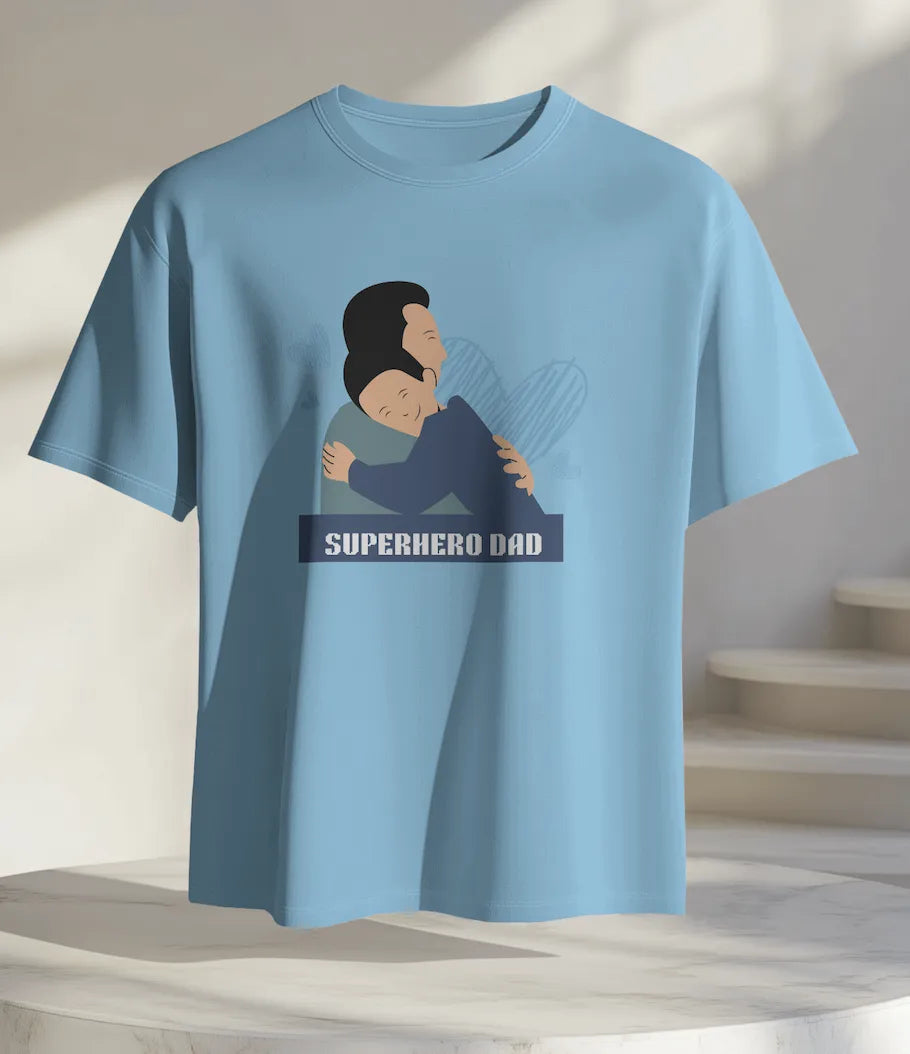 "Superhero Dad" T-Shirt – Heartfelt Gift for Fathers