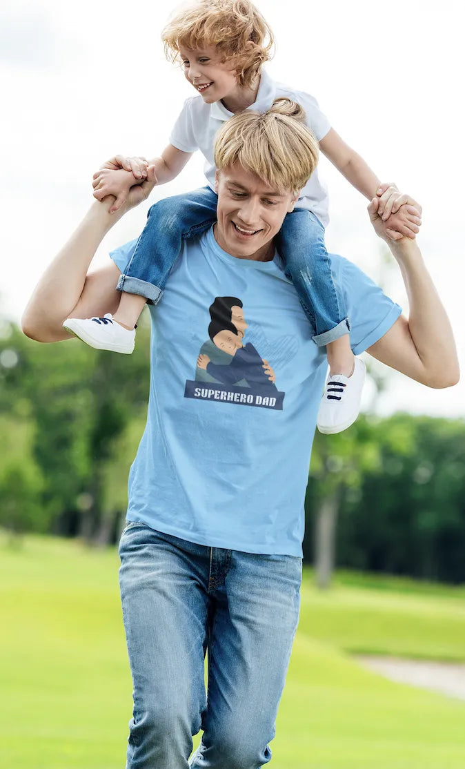 "Superhero Dad" T-Shirt – Heartfelt Gift for Fathers