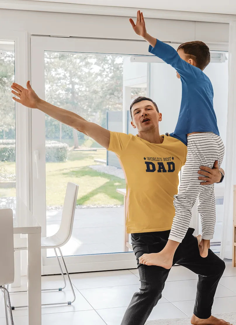 "World's Best Dad" T-Shirt | Perfect Gift for Father’s Day & Special Occasions