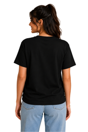 Dream Believe Achieve | Women's Black T-shirt | Motivational