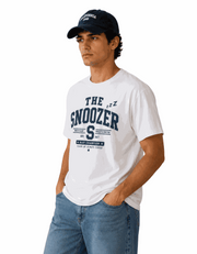 The snoozer | Men's Off-White T-shirt | The Sibling Edit