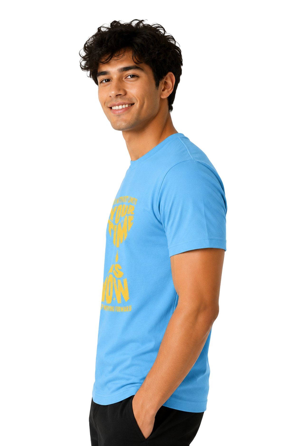 Live Without Limits | Men's SkyBlue T-shirt | Motivational