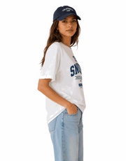 The snoozer | Women's Off-White T-shirt | The Sibling Edit