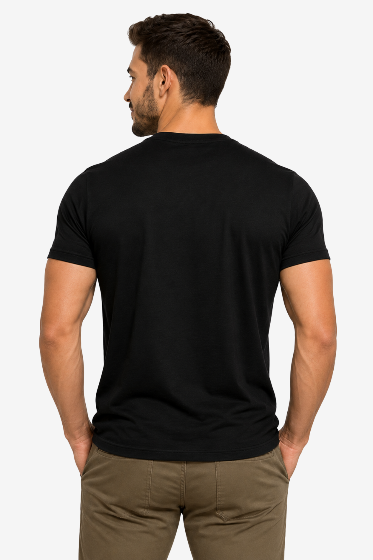 Choose To Be Fit | Men's Black T-shirt | Muscle and Mind