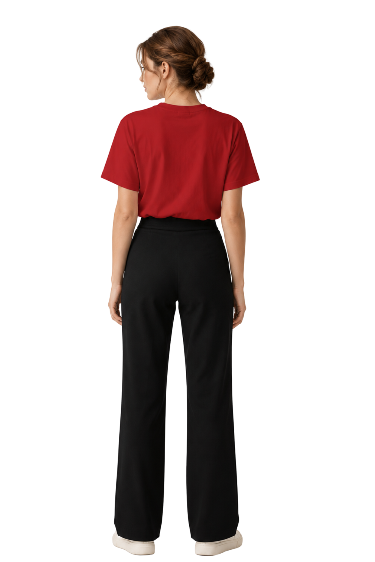 Brave Heart | Women's Red T-shirt | Motivational
