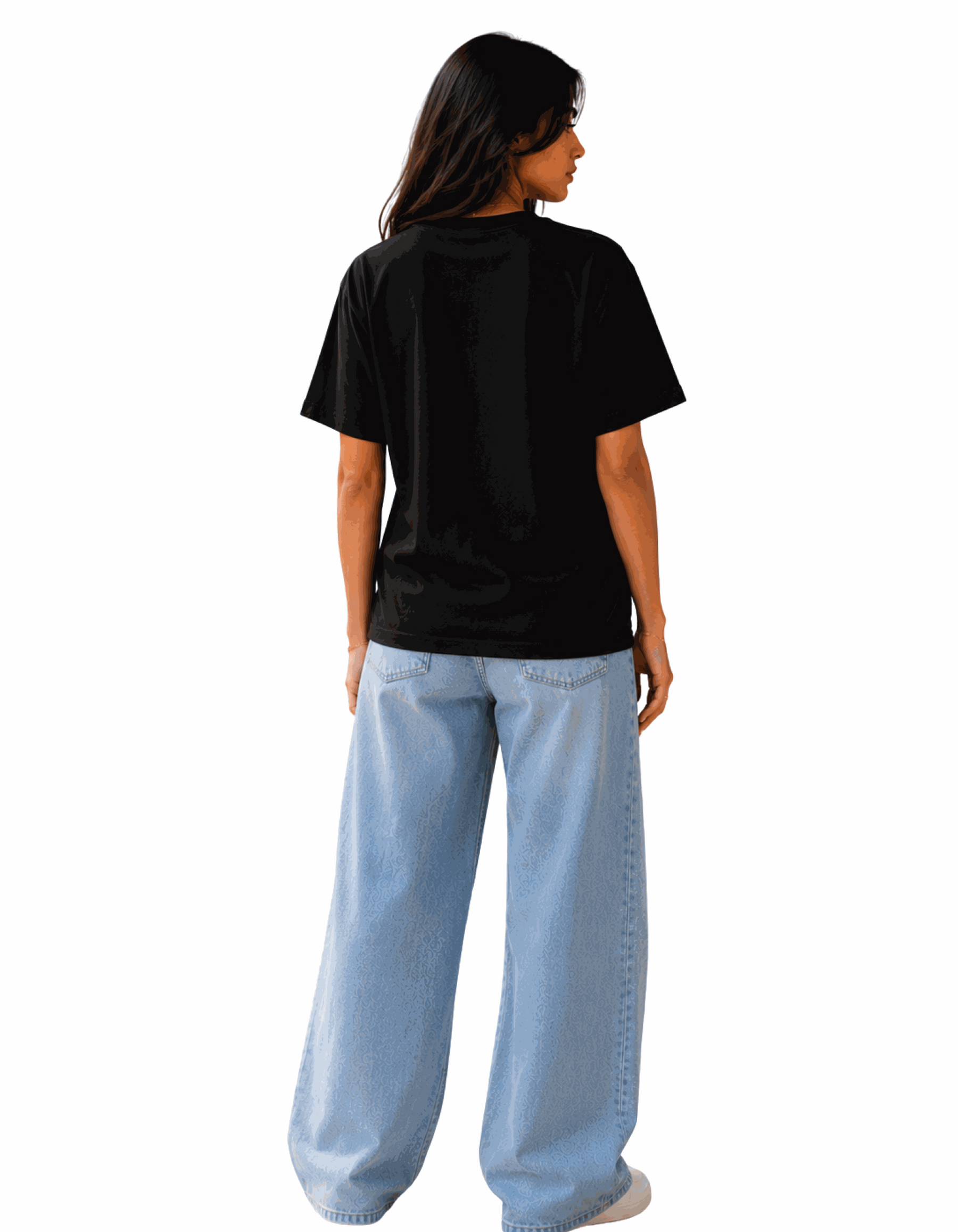 Overthinker | Women's Black T-shirt | The Sibling Edit