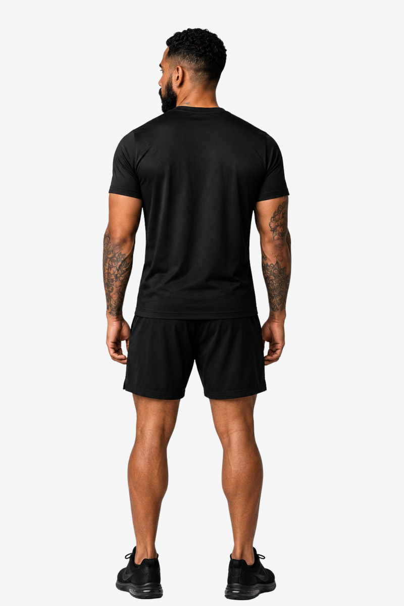 Strength Mode | Men's Black T-shirt | Muscle and Mind