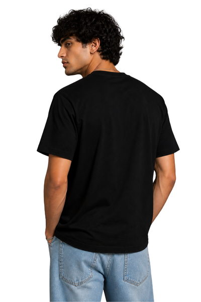 Chill Pill | Men's Black T-shirt | Cartoon