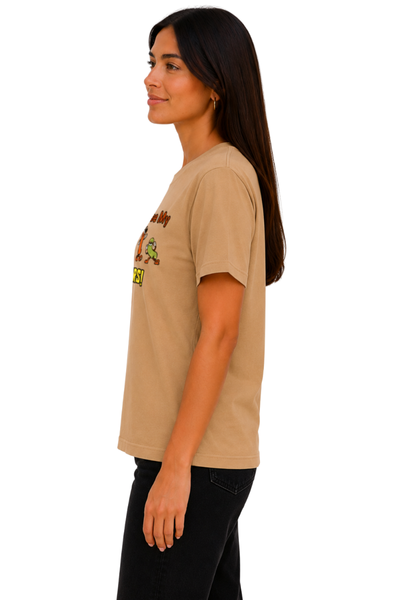 Cute Powers | Women's Beige T-shirt | Cartoon