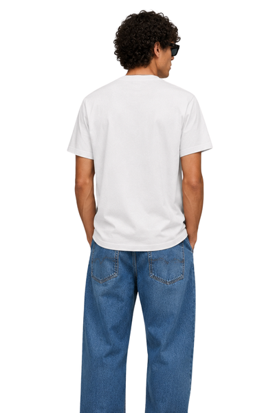 Sleepy Penguin | Men's Off-White T-shirt | Cartoon
