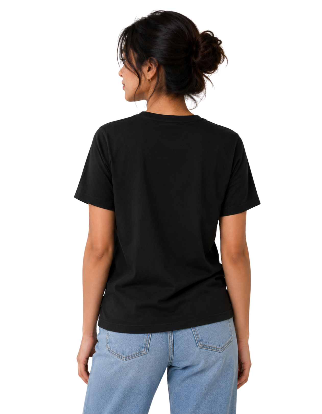 Dramatic | Women's Black T-shirt | The Sibling Edit