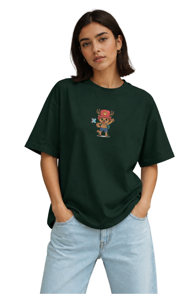 Zap Zazu | Women's Green T-shirt | Cartoon