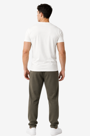 Push Your Limit | Men's Off-White T-shirt | Muscle and Mind