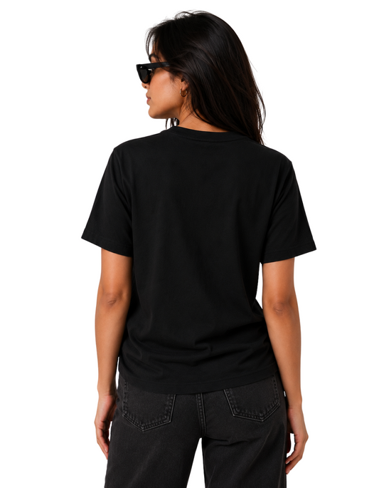 Loyal to a fault | Women's Black T-shirt | The Sibling Edit