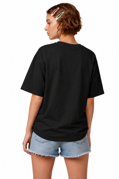 Oni Mask | Women's Black T-shirt | Cartoon