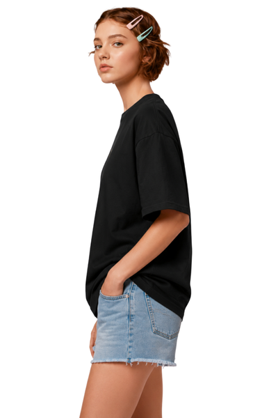 Oni Mask | Women's Black T-shirt | Cartoon