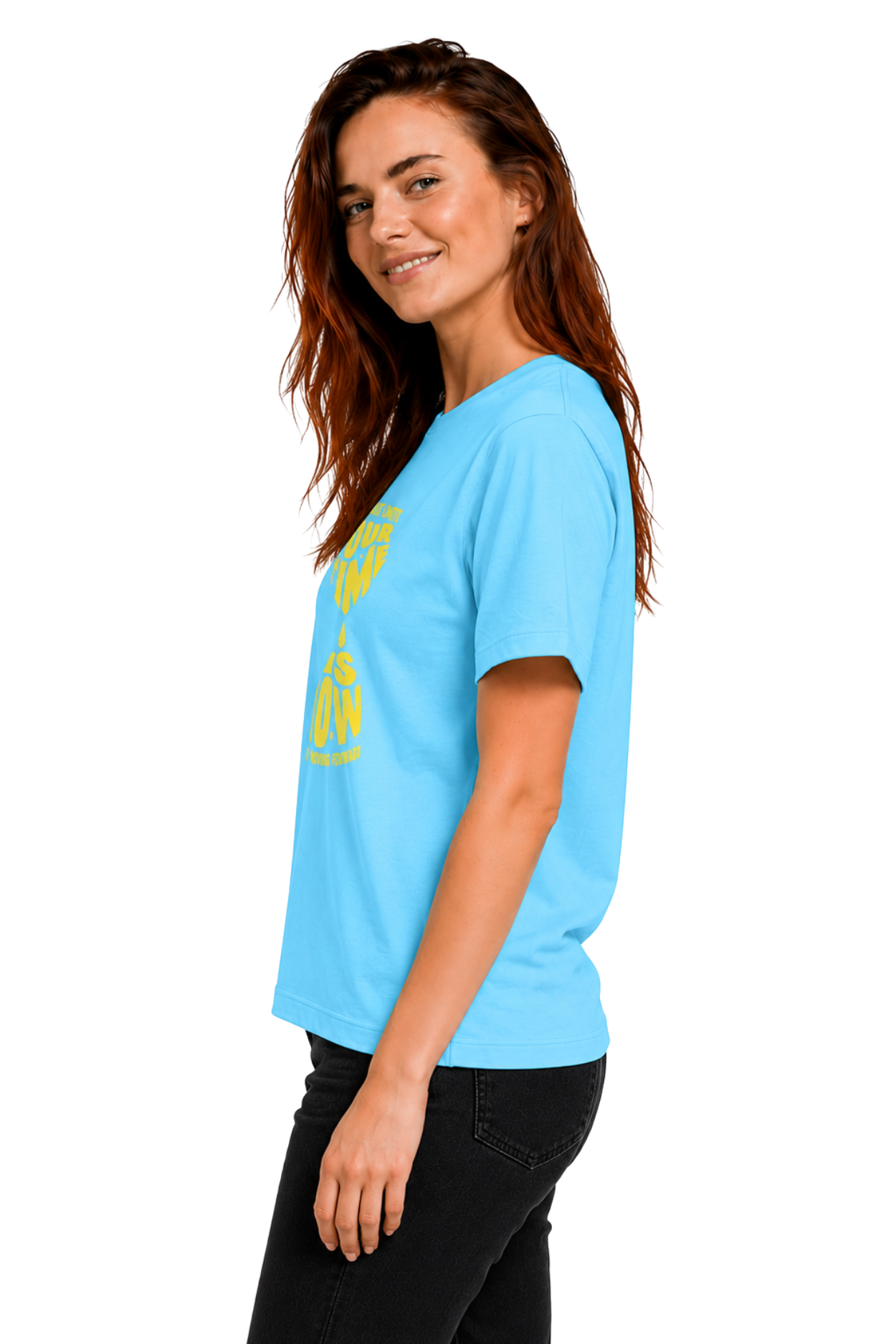 Live Without Limits | Women's SkyBlue T-shirt | Motivational