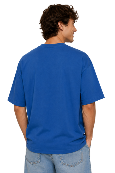 Stay Happy | Men's SkyBlue T-shirt | Cartoon