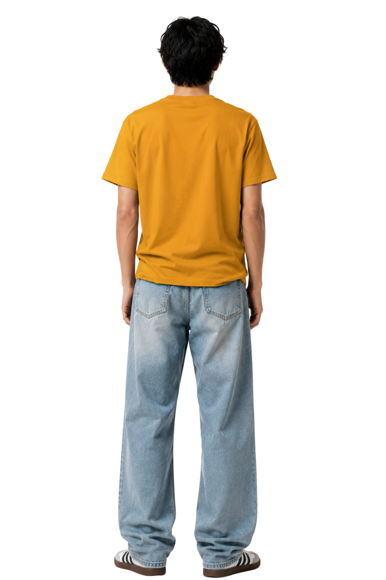 Aim Bold | Men's Mustard T-shirt | Motivational